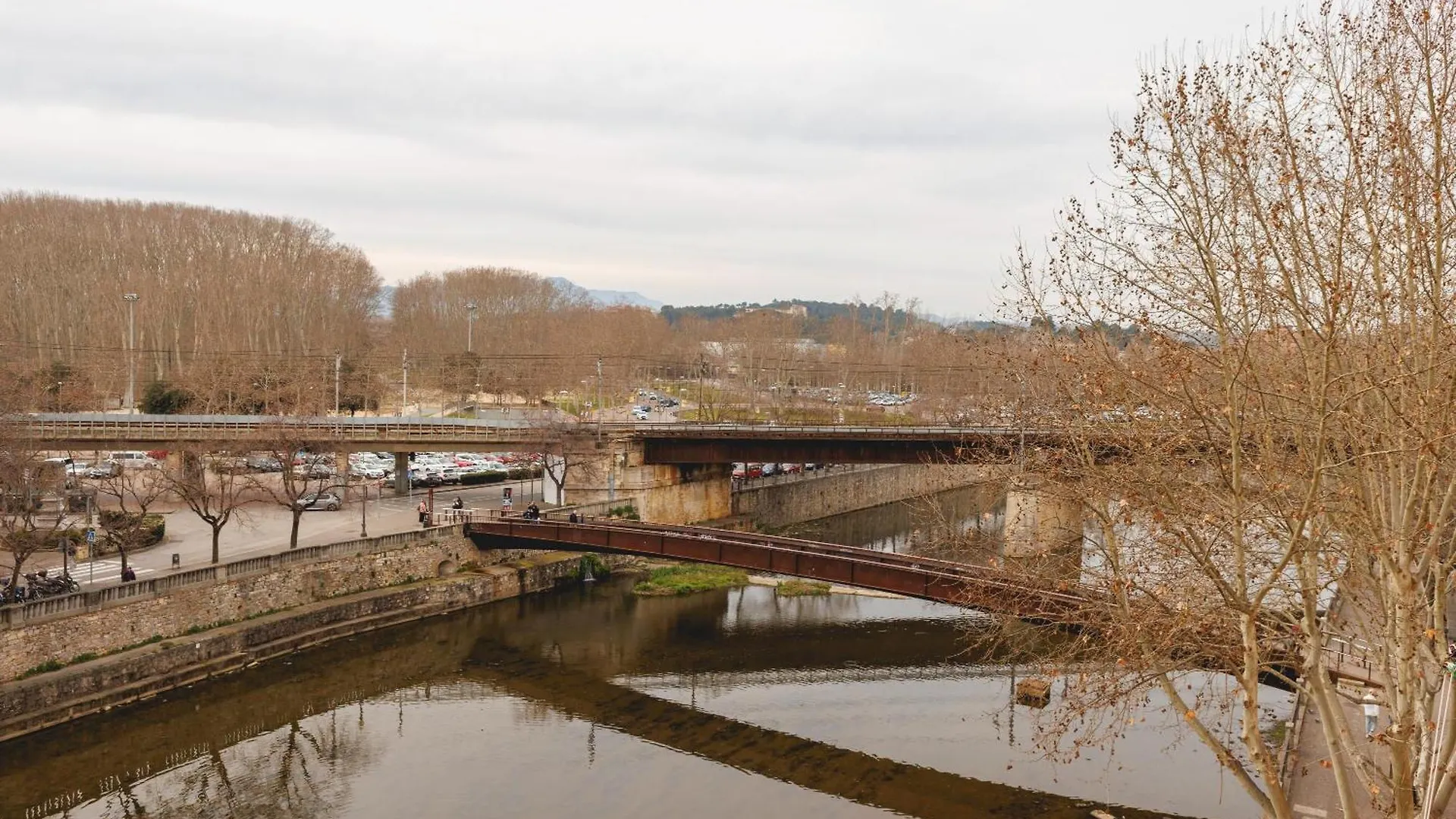 Lejlighed Bravissimo Calderers La Serp, View Over Onyar River Girona Spanien